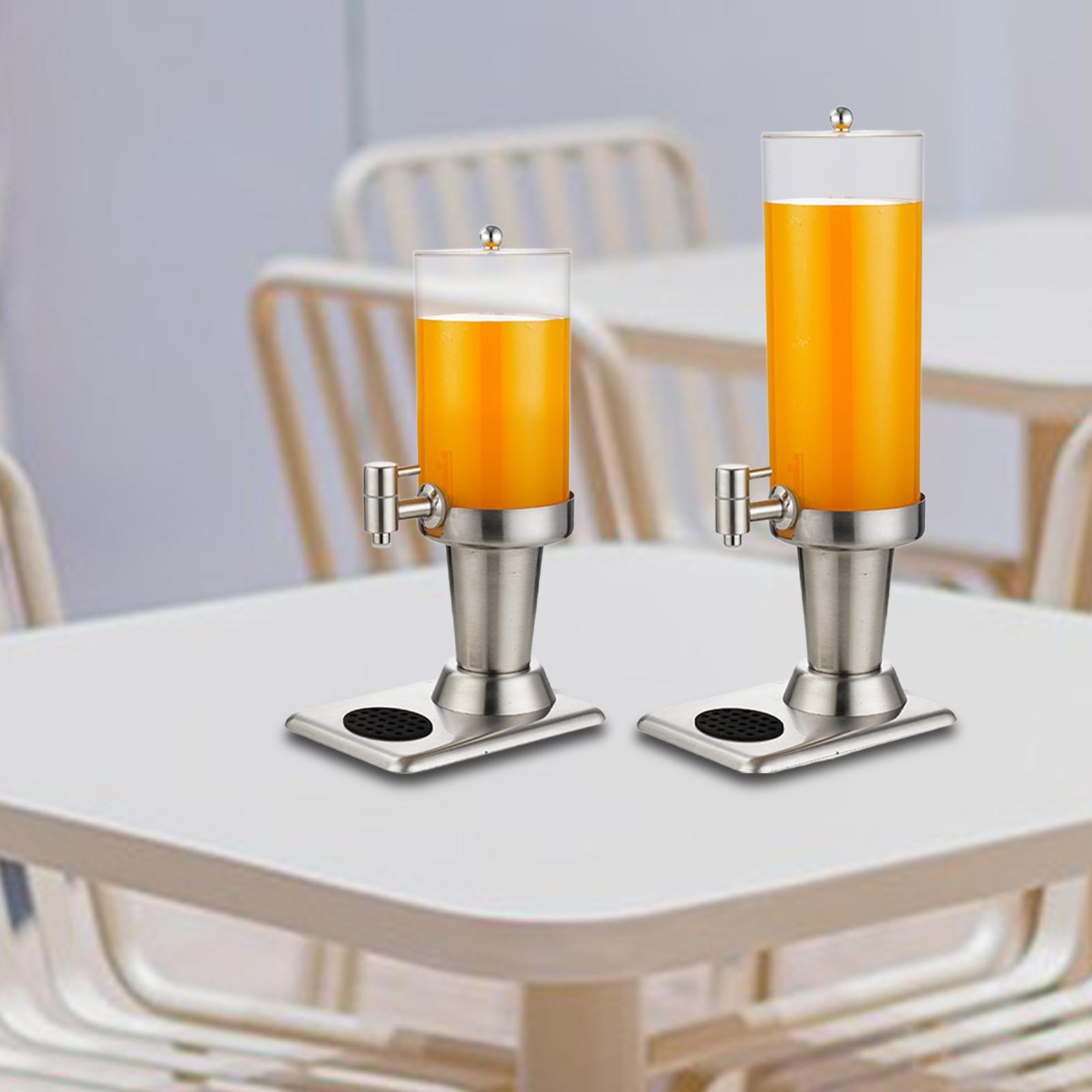 Cold Drink Dispenser - Drankdispenserkan Transparante ijscilinder Container voor koude