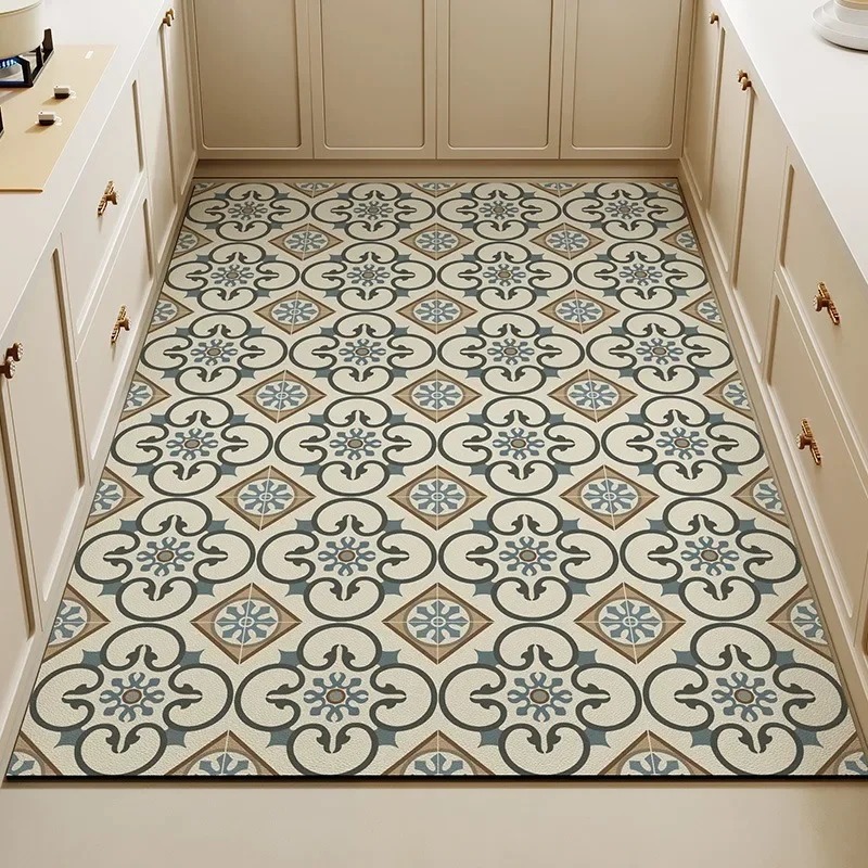 Vintage keukenvloermat met blo - Commercial Kitchen Tile Flooring recensie en prijs