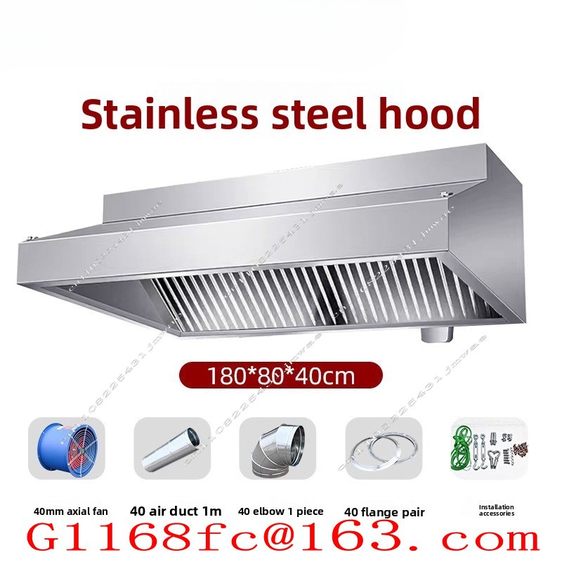 RVS afzuigkap voor commerciële - Commercial Exhaust Hood recensie en prijs